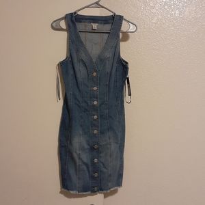 Guess Sara Denim Bodycon Dress
